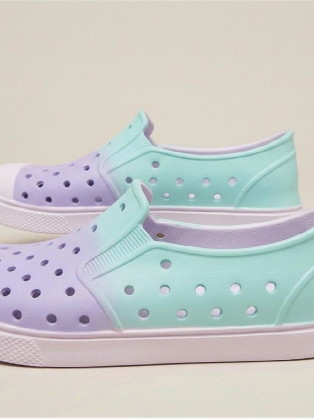 The Children's Place Mint & Lavender Slip-On Water Shoes